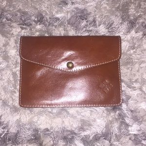 Patrica Nash leather clutch